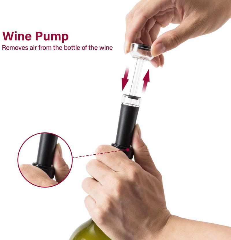 Electric Wine Bottle Opener Kit Automatic Cork Opener