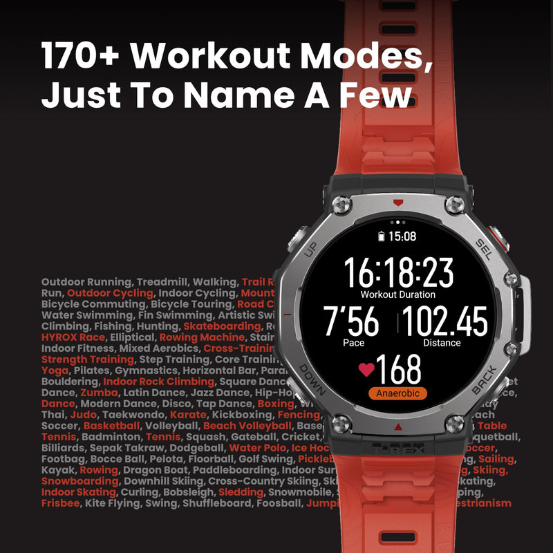 Smartwatch outdoor 48mm AMOLED Display 6 Satellite Systems 45m Freediving