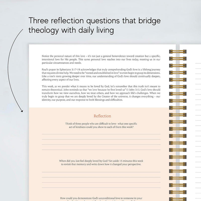 The Bible in a Year 52 Week Guided Bible Study & Daily Reading Plan