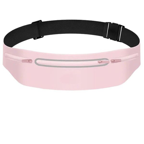 Ultra-Thin Waist Bag Adjustable Strap for Running,Cycling,Travel-Lightweight Unisex Belt Bag
