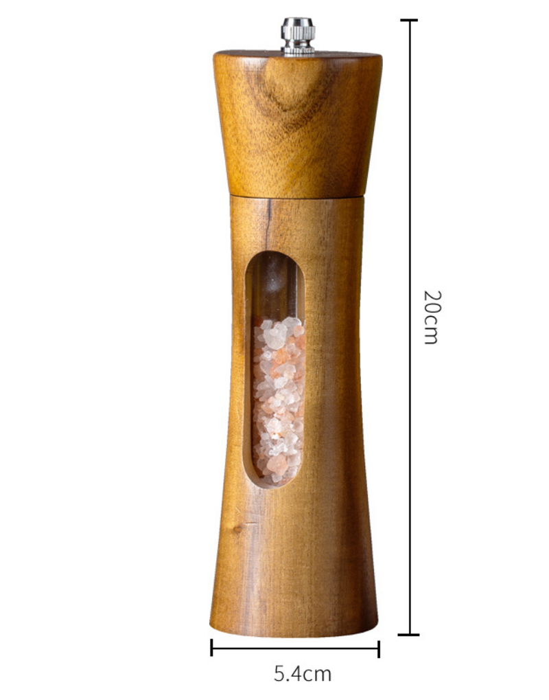 8 Inch Wooden Pepper Grinder Adjustable Spice Grinder Kitchen Cooking Tools Kitchen Stuff