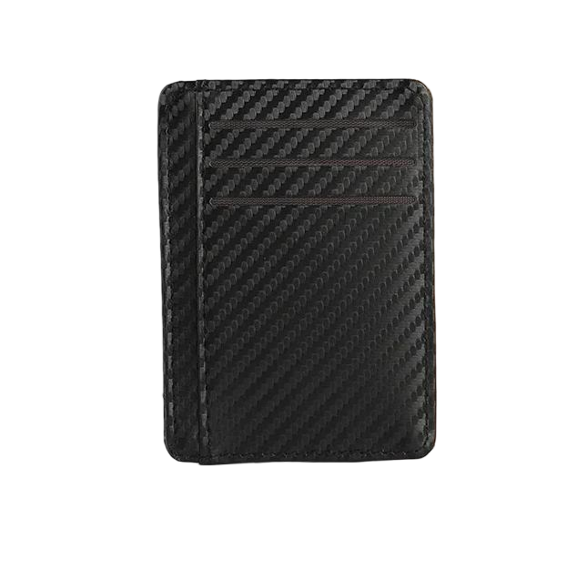 Genuine Leather Card Holder Front Pocket RFID Blocking Wallet With Gift Box
