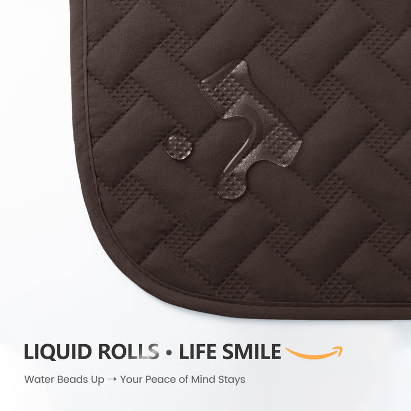 259cm×208cmWaterproof Pet Bed Cover, Reusable 3-Layer Quilted Protector for Dogs, Couch & Bed