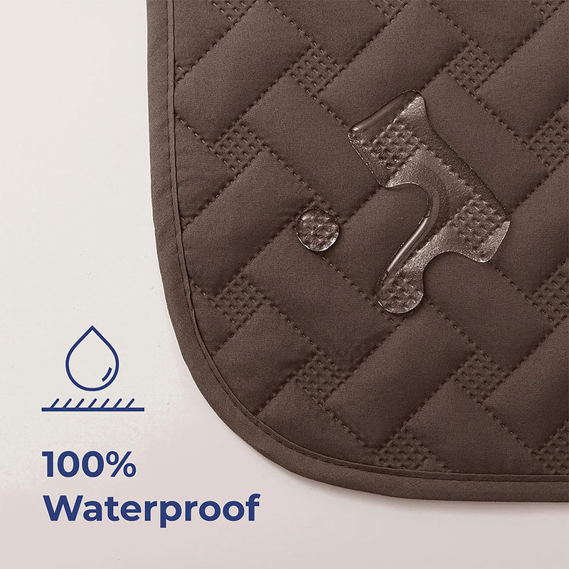 259cm×208cmWaterproof Pet Bed Cover, Reusable 3-Layer Quilted Protector for Dogs, Couch & Bed