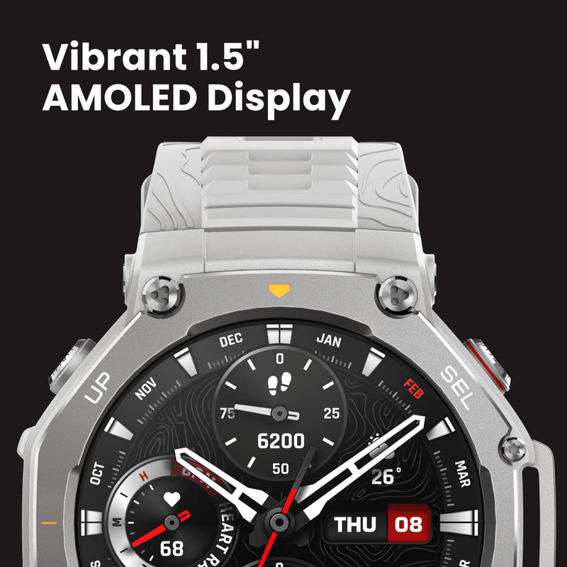 Smartwatch outdoor 48mm AMOLED Display 6 Satellite Systems 45m Freediving