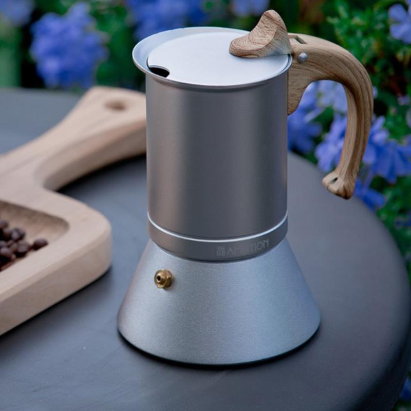 150ml Comfortable Aluminum Coffee Pot