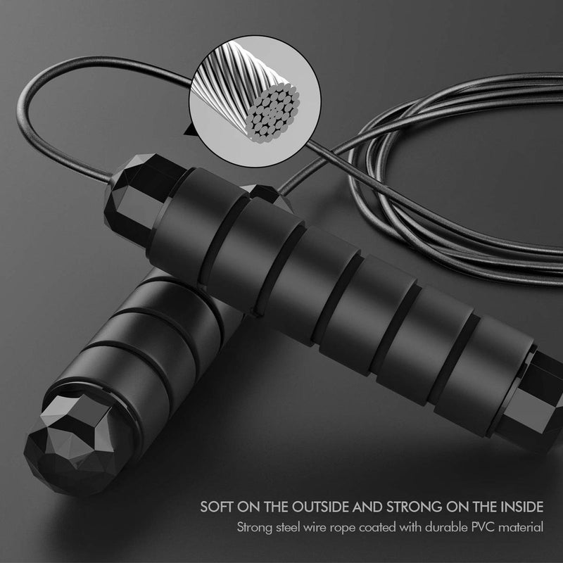 Professional Adjustable Weighted Tangle Free Skipping Ropes
