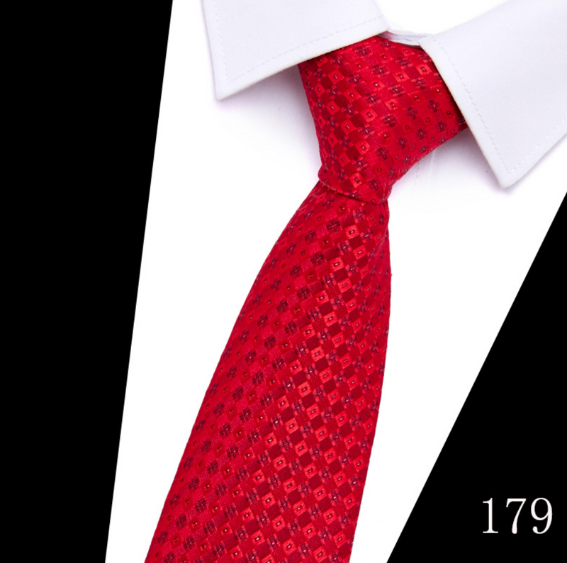 Fashion Elegant Men's Necktie Gift Box Striped Tie Handchief Cufflink Tie Clip Set