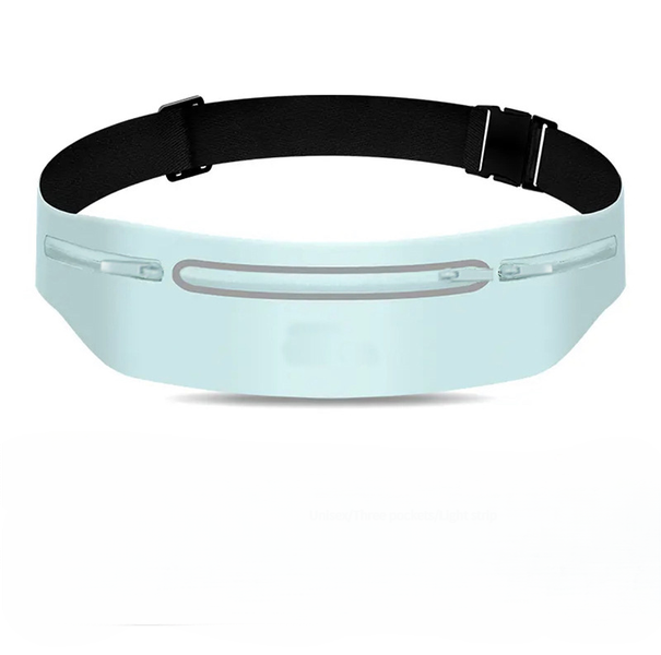 Ultra-Thin Waist Bag Adjustable Strap for Running,Cycling,Travel-Lightweight Unisex Belt Bag