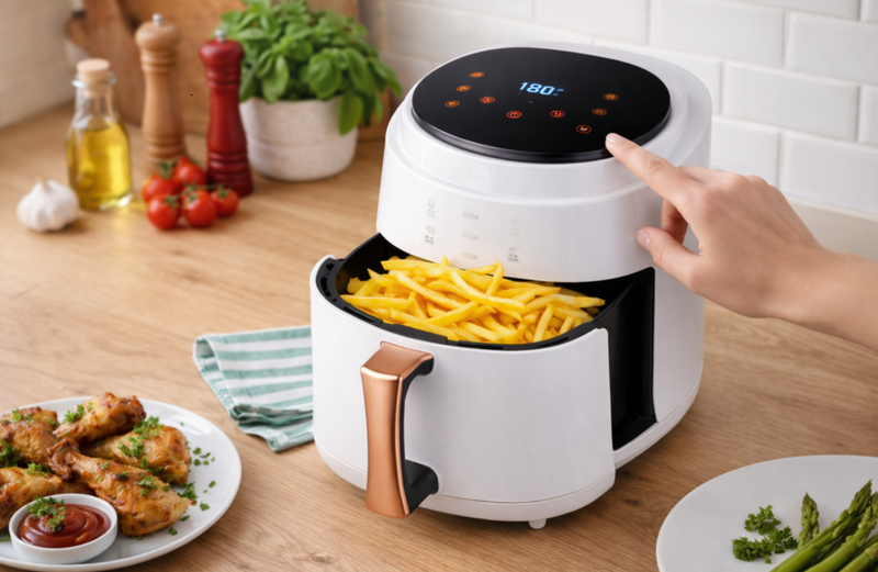 8L Digital Air Fryer - Touch Screen, Adjustable Temperature