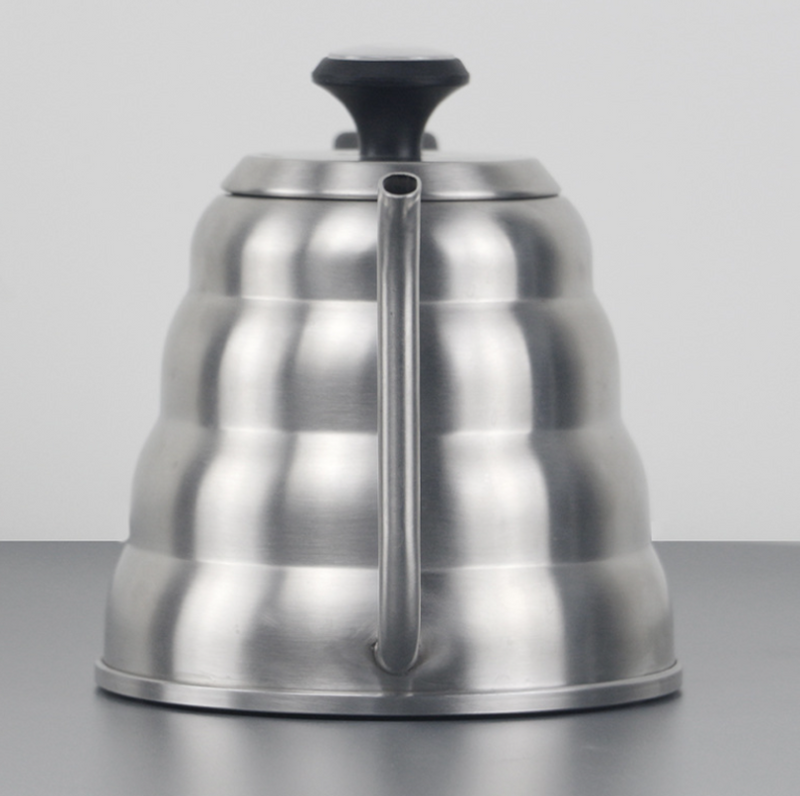 Coffee maker with stainless steel thermometer 1L