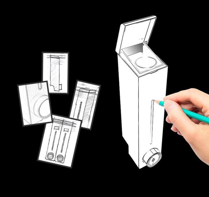 Manual Wall Liquid Soap Dispenser 300ml