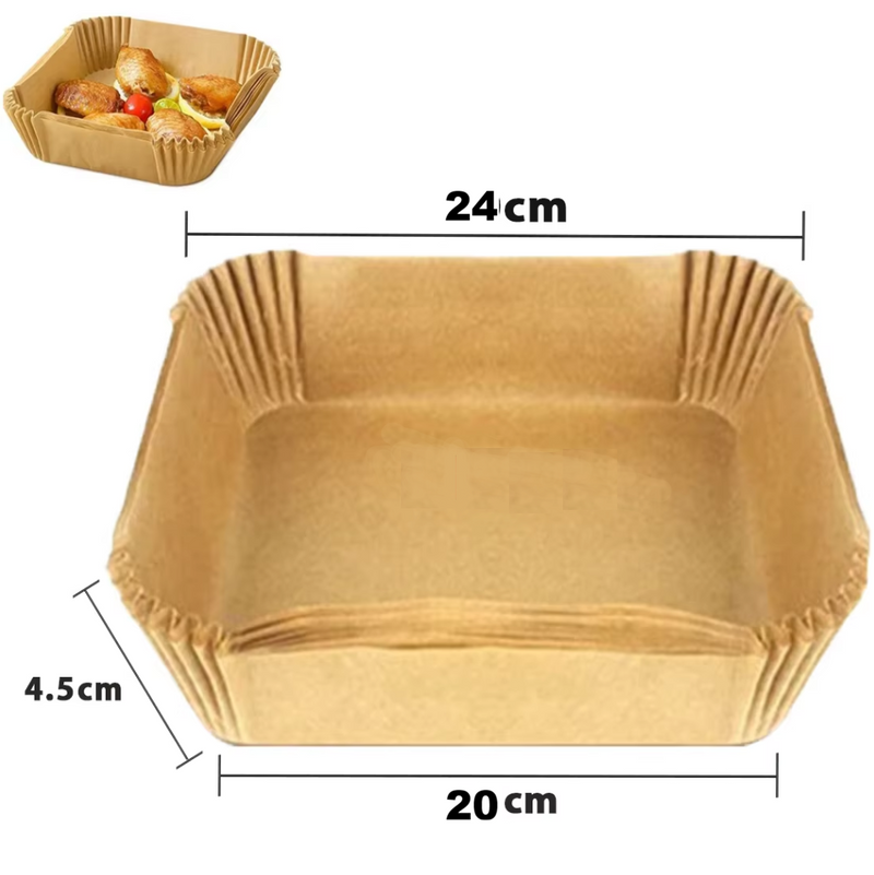 Parchment liner for air fryer baking paper - 100 PCS