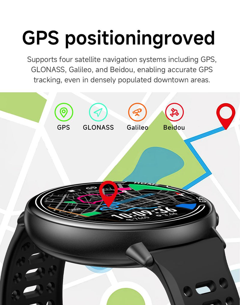 1.39'' HD Smart Watch SW27, Health Tracking & Bluetooth Calling