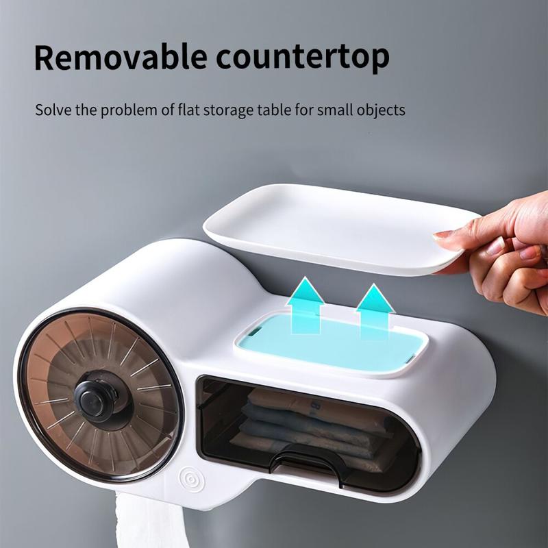 Wall mounted wallpaper holder Toilet paper dispenser