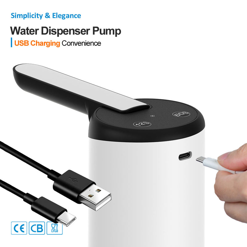 Foldable Portable USB Charging Electric Water Dispenser Pump