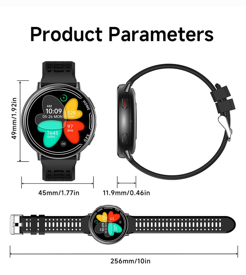 1.39'' HD Smart Watch SW27, Health Tracking & Bluetooth Calling