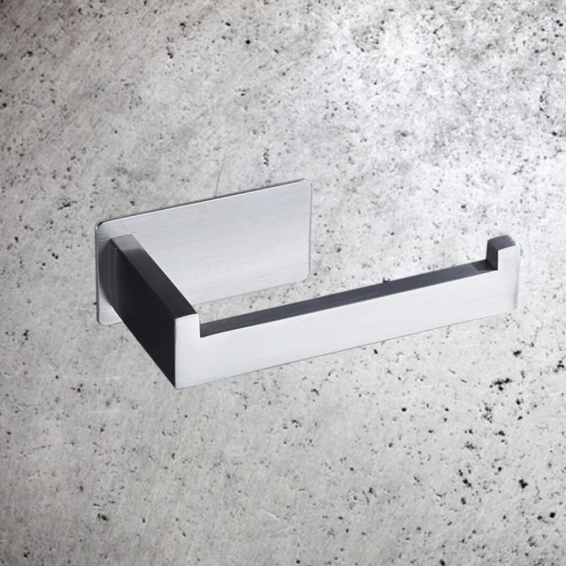 1 Piece 304 Stainless Steel Kitchen Towel Hanger Self Adhesive