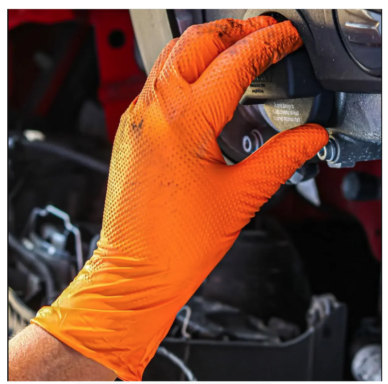 Heavy Duty Disposable Nitrile Gloves 8Mil Extra Thick