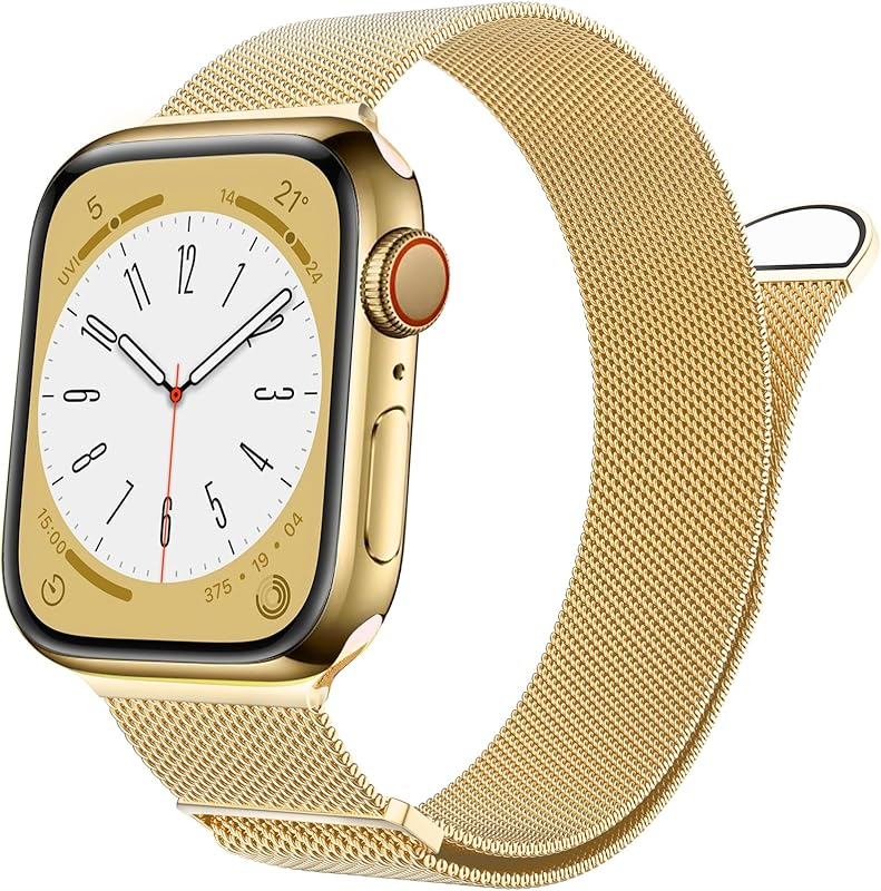 Stainless Steel Band Compatible with Apple Watch 38/40/41/42/44/45/46/49mm