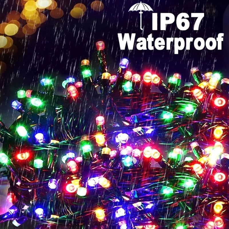 Solar String Lights 100 LED 12M Decorative Lamp