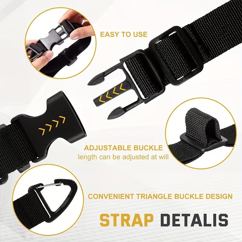 Adjustable Garden Hose Straps, Heavy-Duty Cord Organizer Storage Ties