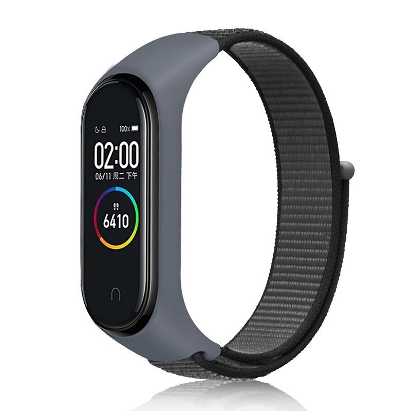 Nylon Weave Watch Strap Compatible with Xiaomi Mi Band 7