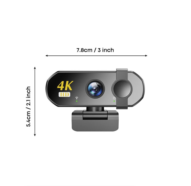 Full HD Camera For Computer Camera, Noise Cancelling Microphone Call Camera