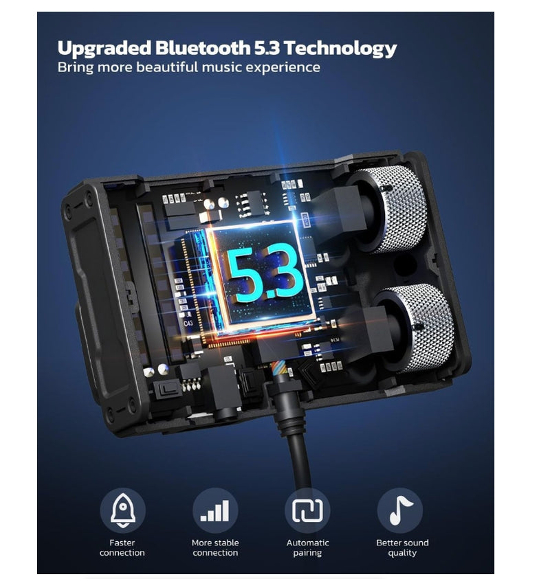 IPSTYLE Car Mp3 Bluetooth-compatible FM Transmitter Digital Display