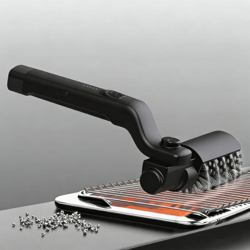 Electric Grill Brush, Cordless Rechargeable Electric BBQ Grill Cleaner