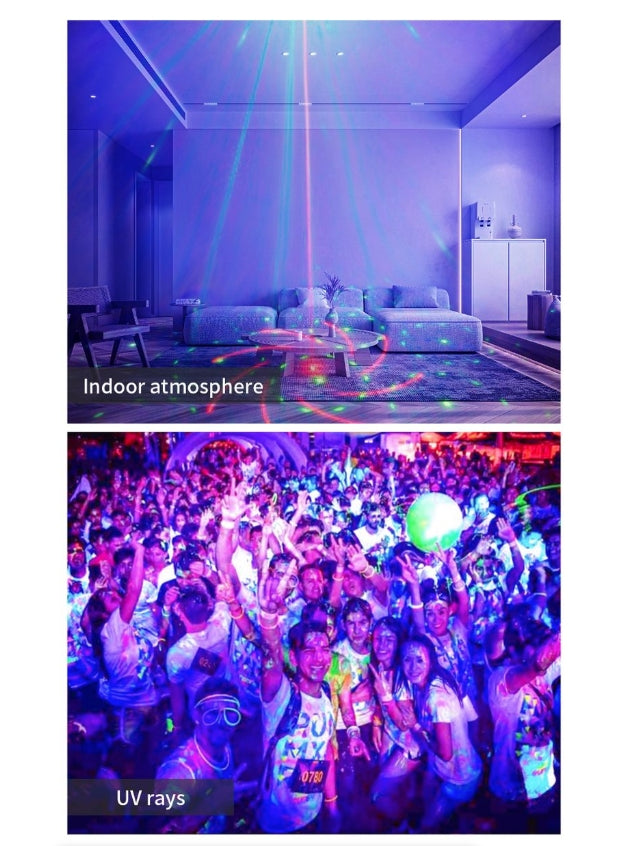 IPSTYLE Party Lights DJ Disco Light Disco Ball Stage Light Star Projector