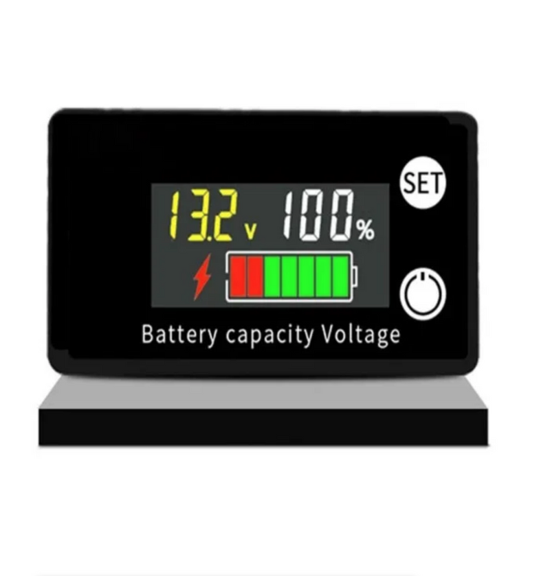 Battery Capacity Indicator Lead Acid Lithium LiFePO4 Car Motorcycle 6133A
