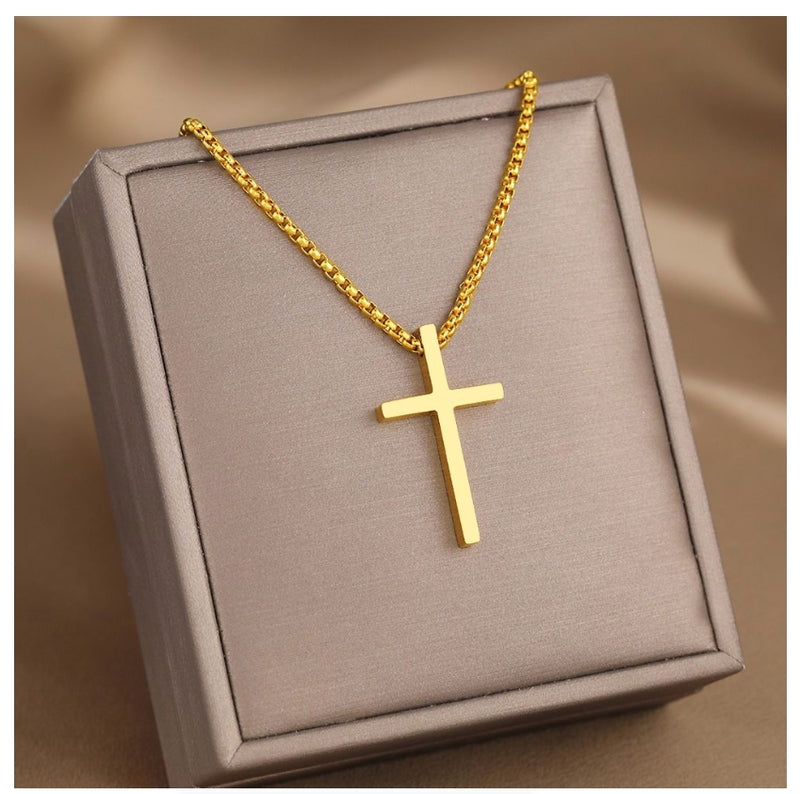 Cross Necklaces Pendants Male faith necklace cross charms