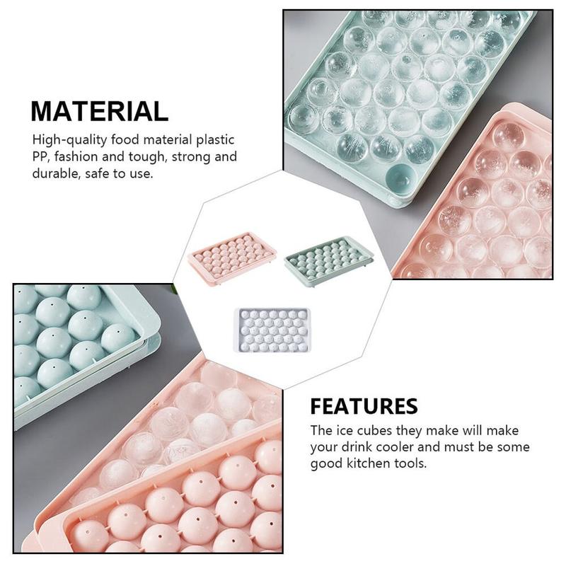 Creative Cube Trays with Lids DIY Ice Cream Mold for Homework R
