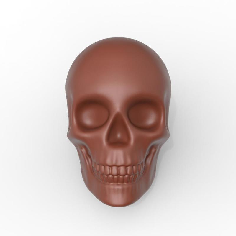 DIY Silicone Skull Cake Mold For Chocolate