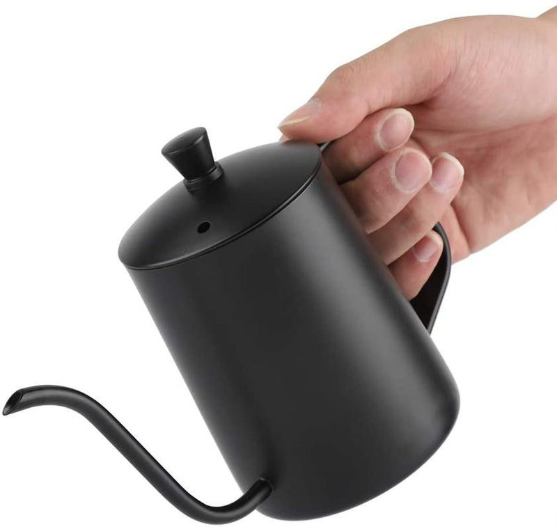Coffee pot with narrow spout, 304 stainless steel drip for Gooseneck