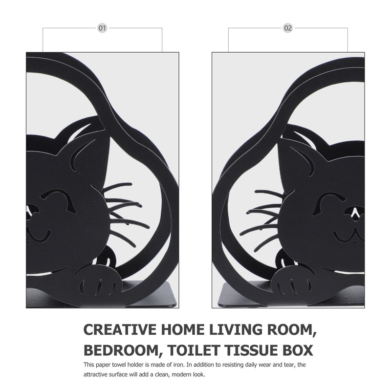 1 pcs. Chic Rack Restaurant Creative Tablecloth Holder (Black)