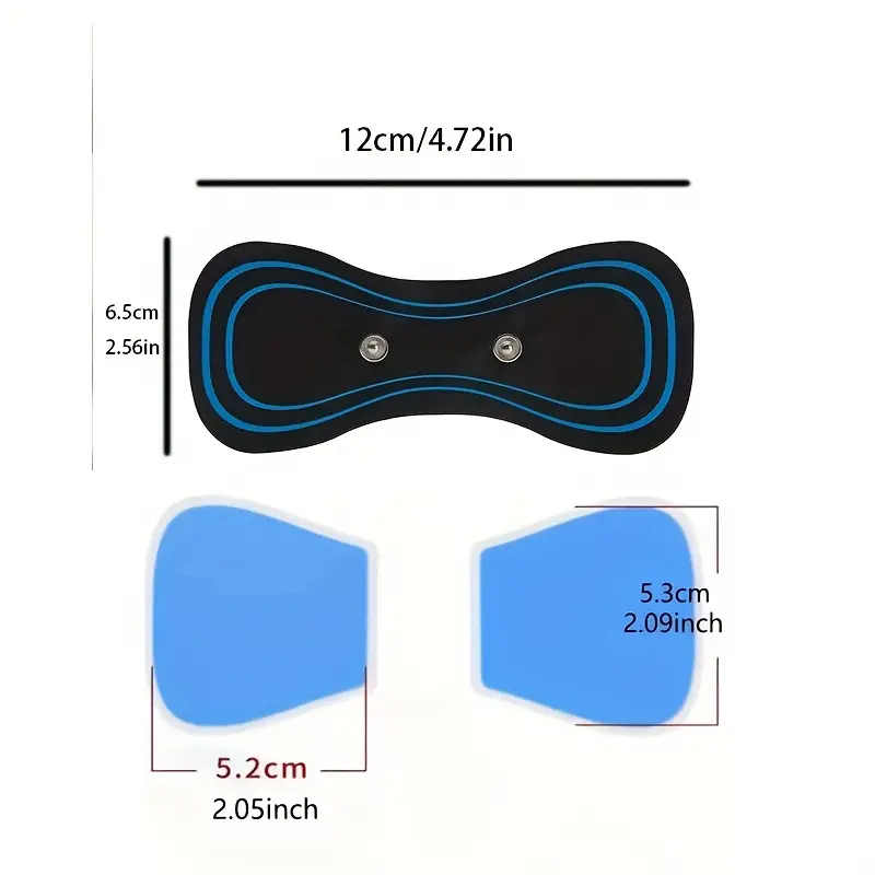 10pcs neck and body massager gel pad gel patch