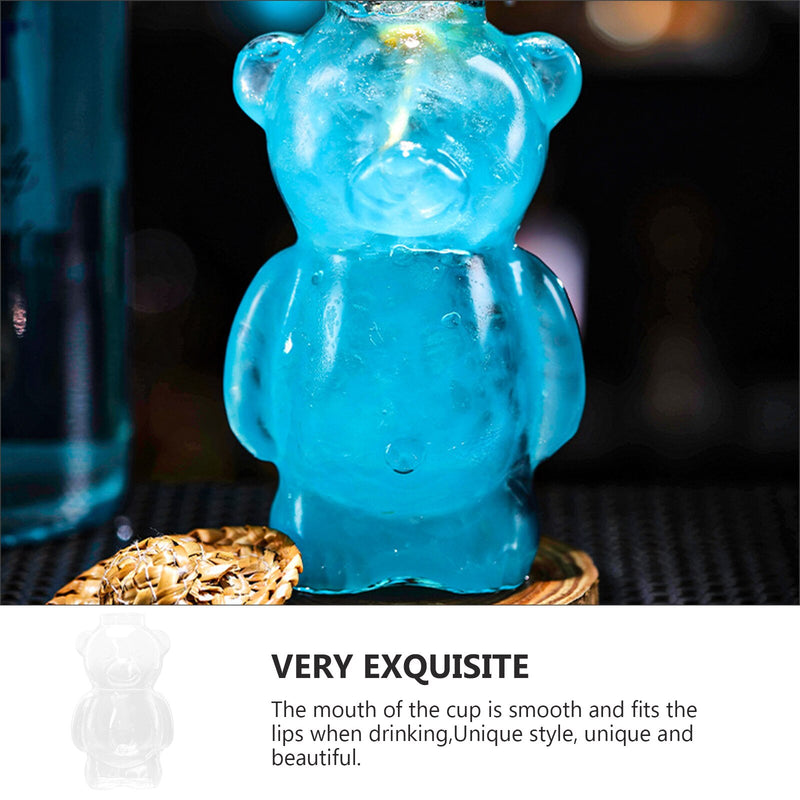 Beautiful Bear Cocktail Creative Molecular Bar Glass cup