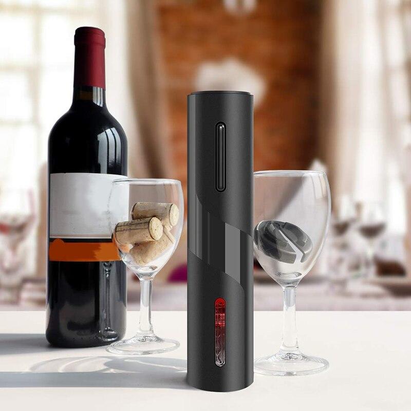 Electric Wine Opener Battery Wine Bottle Opener with Film and USB Char