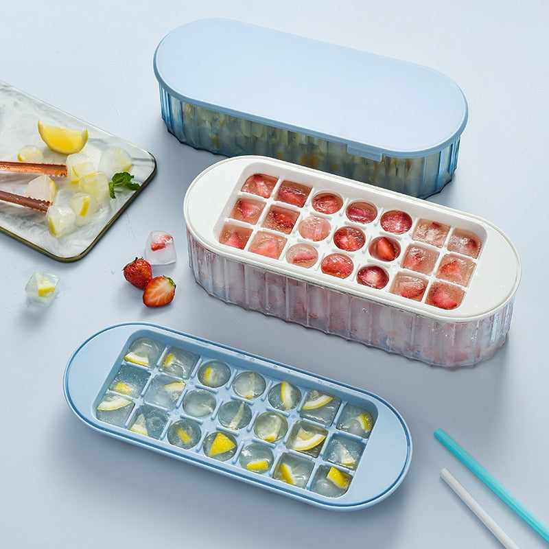 Kitchen Gadgets Ice Tray DIY Home Refrigerator