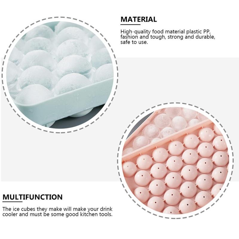 Creative Cube Trays with Lids DIY Ice Cream Mold for Homework R