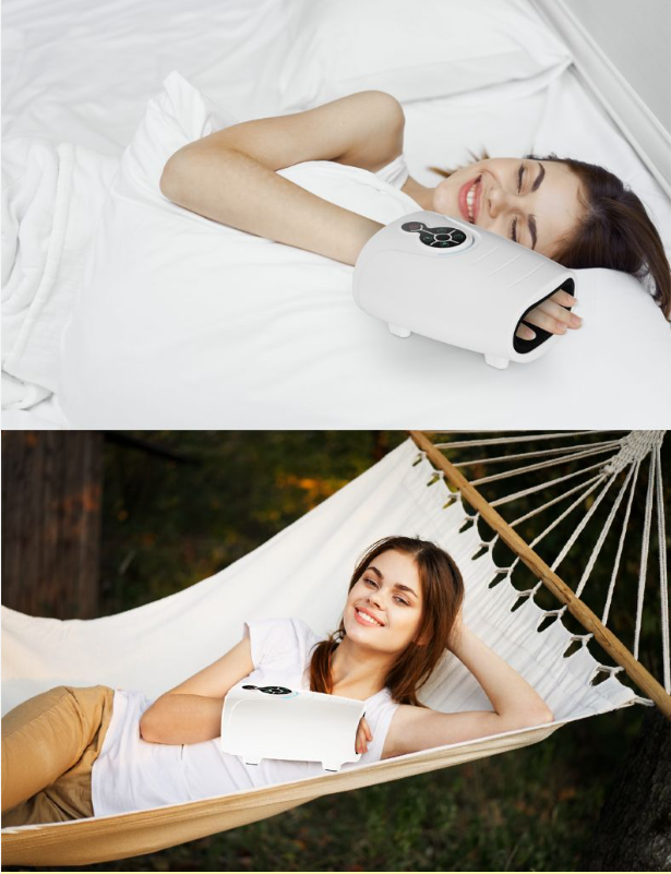 Hand massager, wrist, palm, joint, finger, acupoint heating and application, comfortable and soothing hand massage device, home use