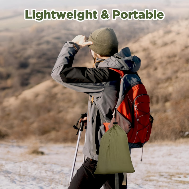 Camping Hammock with Mosquito Net & Rain Fly, 440lbs Portable Hammock for Outdoor Hiking