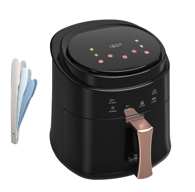 8L Oven Air Fryer Including a Nesting Tongs Set