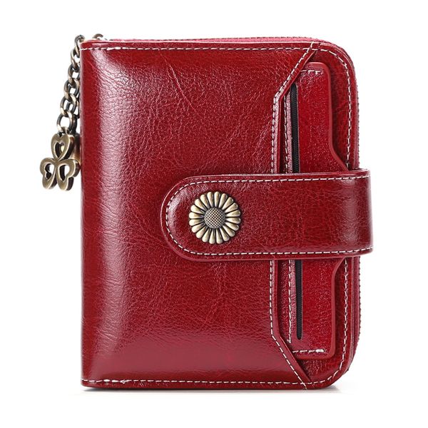 Woman Wallet Stylish Fringed Zipper Card Holder Coin Purse