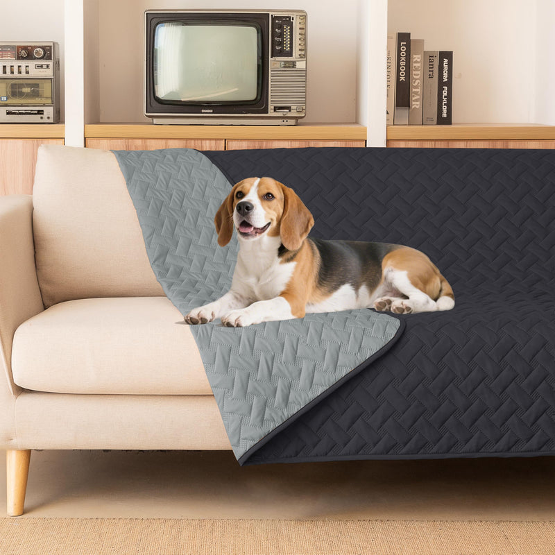 259cm×208cmWaterproof Pet Bed Cover, Reusable 3-Layer Quilted Protector for Dogs, Couch & Bed