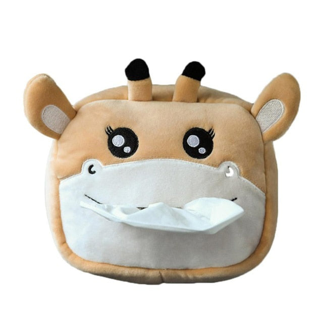 Cartoon Car Wipes Box for Car Interior Accessories in Home Office
