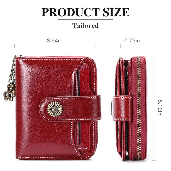Woman Wallet Stylish Fringed Zipper Card Holder Coin Purse