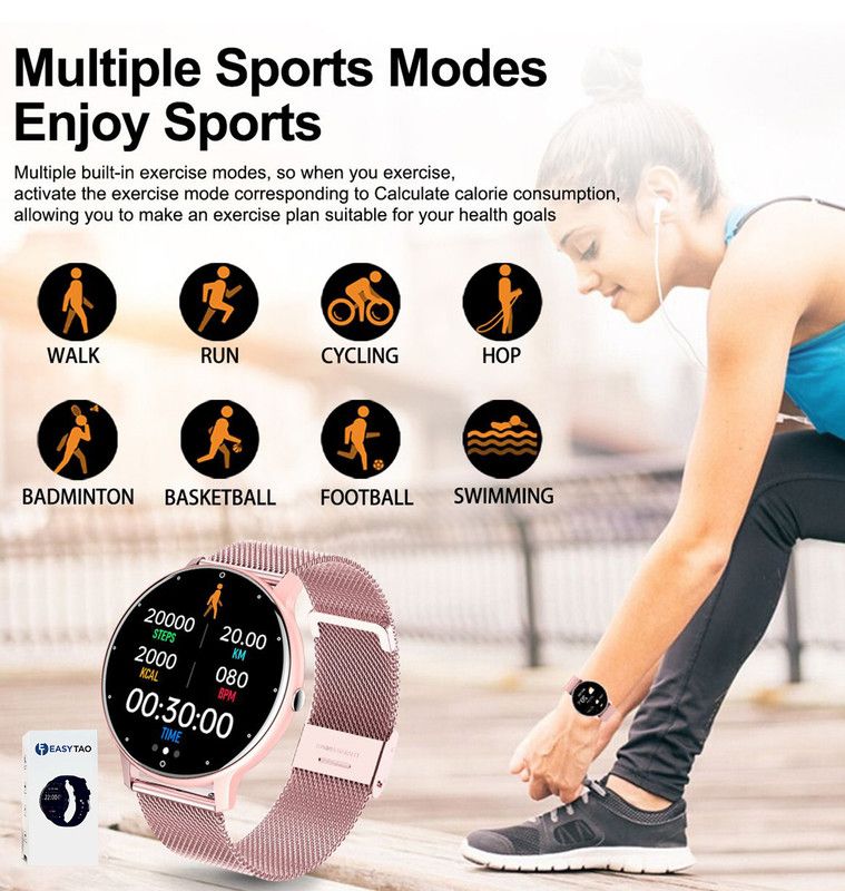 Smart Watch For Men & Woman Waterproof